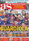 Portada diario AS del 26 de Mayo de 2012