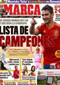 Portada diario Marca del 27 de Mayo de 2012