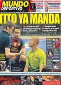 Portada Mundo Deportivo del 28 de Mayo de 2012