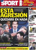 Portada diario Sport del 30 de Mayo de 2012