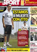 Portada diario Sport del 2 de Junio de 2012