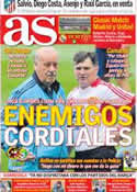 Portada diario AS del 3 de Junio de 2012