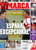 Portada diario Marca del 3 de Junio de 2012