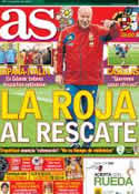 Portada diario AS del 10 de Junio de 2012