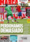 Portada diario Marca del 11 de Junio de 2012