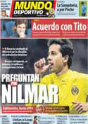 Portada Mundo Deportivo del 13 de Junio de 2012