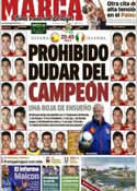 Portada diario Marca del 14 de Junio de 2012