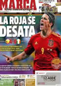 Portada diario Marca del 15 de Junio de 2012