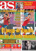 Portada diario AS del 16 de Junio de 2012