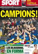 Portada diario Sport del 17 de Junio de 2012