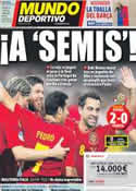 Portada Mundo Deportivo del 24 de Junio de 2012