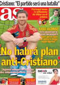 Portada diario AS del 26 de Junio de 2012