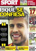 Portada diario Sport del 26 de Junio de 2012