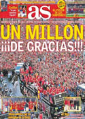 Portada diario AS del 3 de Julio de 2012