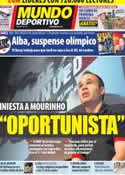 Portada Mundo Deportivo del 5 de Julio de 2012