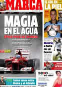 Portada diario Marca del 8 de Julio de 2012