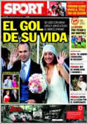 Portada diario Sport del 9 de Julio de 2012