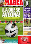 Portada diario Marca del 11 de Julio de 2012