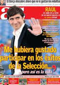 Portada diario AS del 12 de Julio de 2012