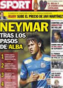 Portada diario Sport del 12 de Julio de 2012