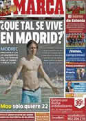 Portada diario Marca del 14 de Julio de 2012