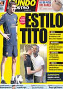 Portada Mundo Deportivo del 18 de Julio de 2012