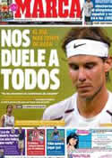 Portada diario Marca del 20 de Julio de 2012