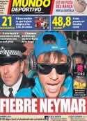 Portada Mundo Deportivo del 21 de Julio de 2012