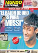 Portada Mundo Deportivo del 22 de Julio de 2012