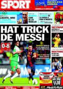 Portada diario Sport del 29 de Julio de 2012