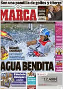 Portada diario Marca del 3 de Agosto de 2012