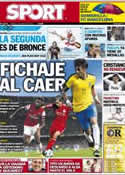 Portada diario Sport del 3 de Agosto de 2012