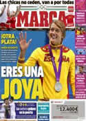 Portada diario Marca del 4 de Agosto de 2012