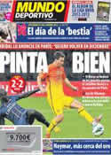 Portada Mundo Deportivo del 5 de Agosto de 2012