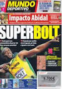 Portada Mundo Deportivo del 6 de Agosto de 2012