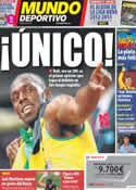 Portada Mundo Deportivo del 10 de Agosto de 2012