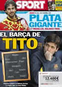 Portada diario Sport del 13 de Agosto de 2012