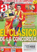 Portada diario AS del 23 de Agosto de 2012