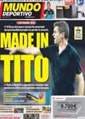 Portada Mundo Deportivo del 25 de Agosto de 2012