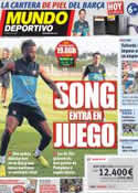 Portada Mundo Deportivo del 26 de Agosto de 2012