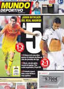 Portada Mundo Deportivo del 27 de Agosto de 2012