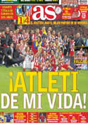 Portada diario AS del 1 de Septiembre de 2012