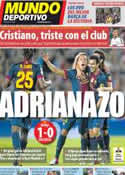 Portada Mundo Deportivo del 3 de Septiembre de 2012