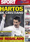 Portada diario Sport del 5 de Septiembre de 2012