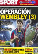 Portada diario Sport del 19 de Septiembre de 2012