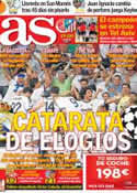 Portada diario AS del 20 de Septiembre de 2012