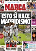 Portada diario Marca del 20 de Septiembre de 2012