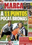 Portada diario Marca del 23 de Septiembre de 2012