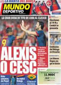 Portada Mundo Deportivo del 4 de Octubre de 2012