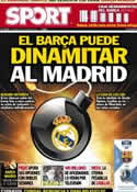 Portada diario Sport del 5 de Octubre de 2012